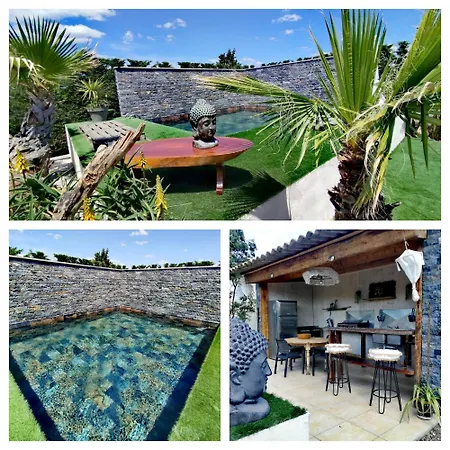 Villa Mas Des Oliviers Entre Terre Et Murviel